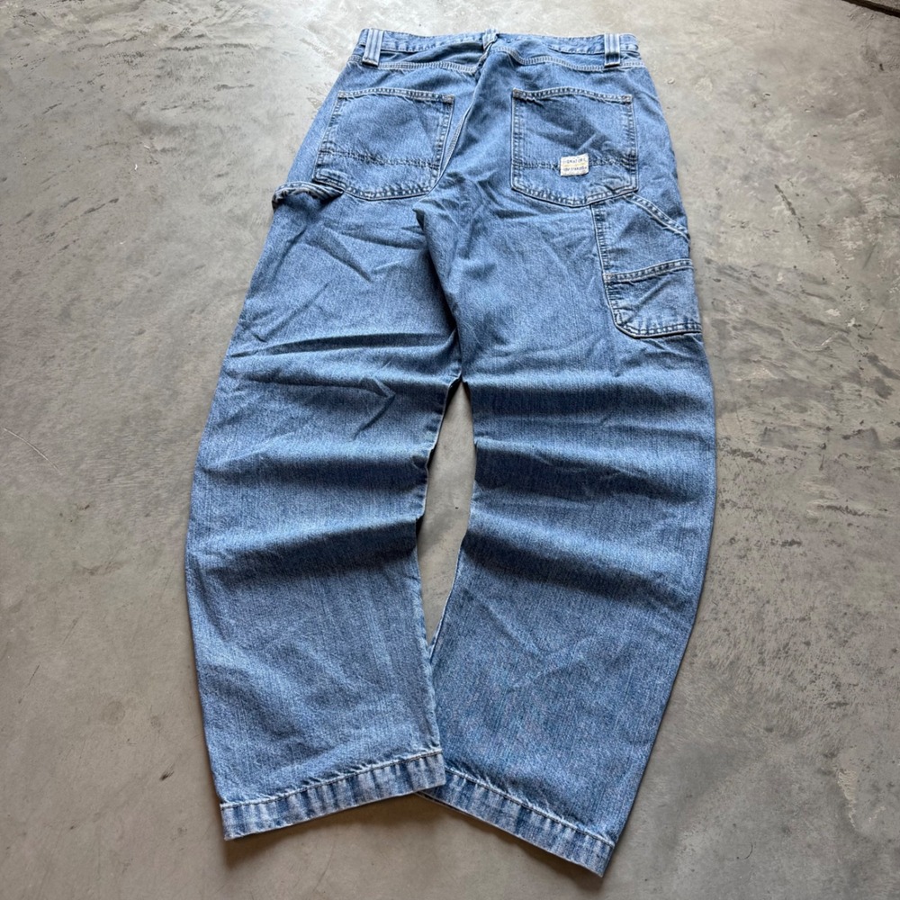 Levi Strauss Signature Gold Carpenter Jeans Mens 30x31 Blue Denim Workwear